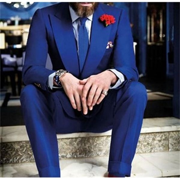 

men's suits & blazers clothes made for royal blue, tuxedo, slim cabling, lapel shawl, two pieces, men's clothes wedding parties, j, White;black