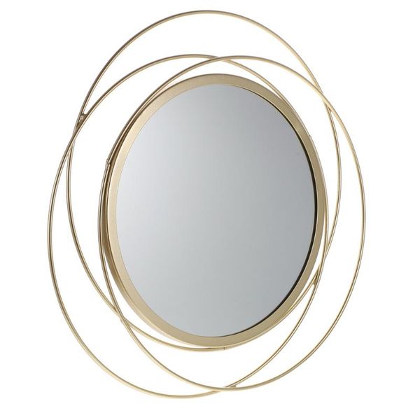 

wall lamp 1pc hanging mirror vintage decorative round frame for home dorm