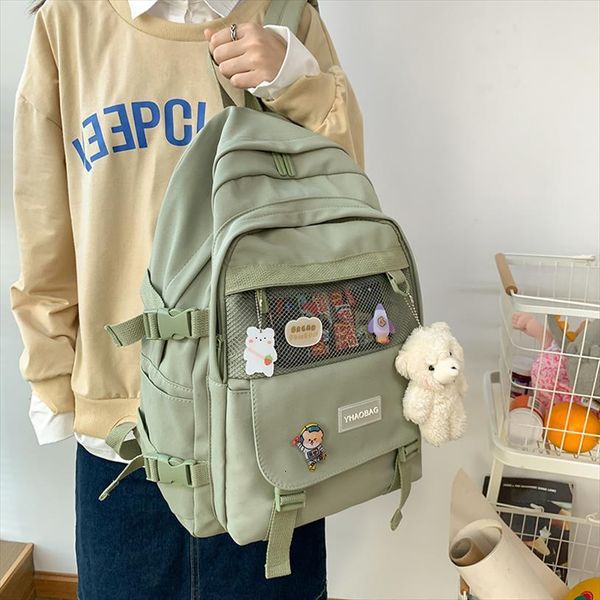 

fashion large female backpack anti theft women waterproof nylon school bag travel backbag teen girls book