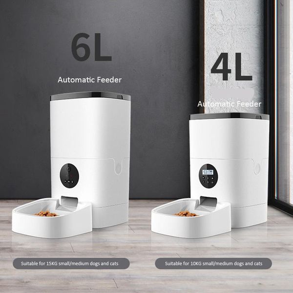 

automatic dog feeder auto dry dispenser pet feeding bowl container cats accessories goods products for puppy large animal