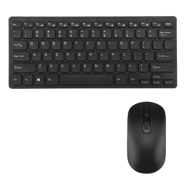 

2.4g rechargeable wireless keyboard and mouse thin keyboard mouse combo set for notebook lapmac deskpc tv office supplie