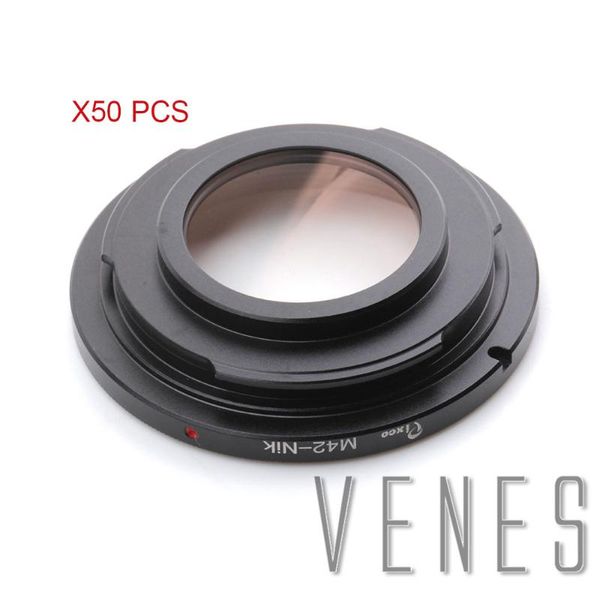 

lens adapters & mounts venes 50pcs adapter ring for m42 to suit camera,