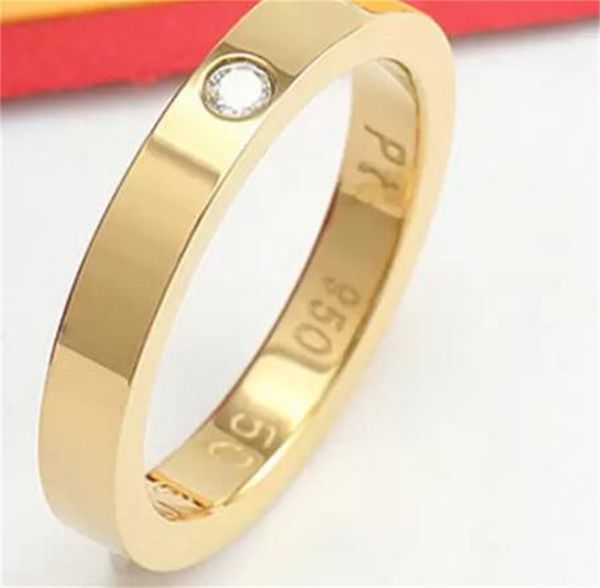 

50%off 3mm 4mm titanium steel silver ring men and women nail ring for lovers couple ring for gift high jer