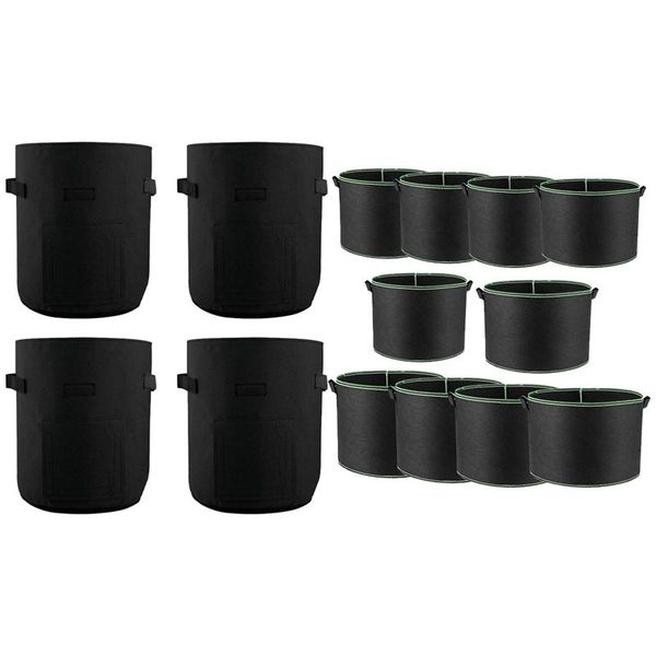 

planters & pots 14 pcs potato grow bag, garden planting bags 7 gallon 2