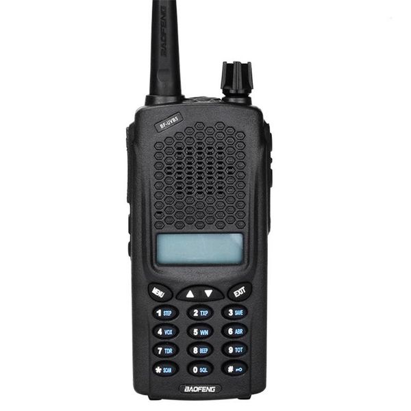 

walkie talkie , uv-b5 plus two way radio station vhf uhf 5w 99ch ham fm transmitter handheld b5 transceiver
