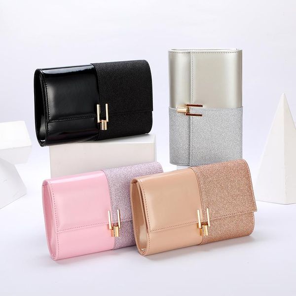 

evening bags 2021 chic candy color fashion casual chain shoulder purses