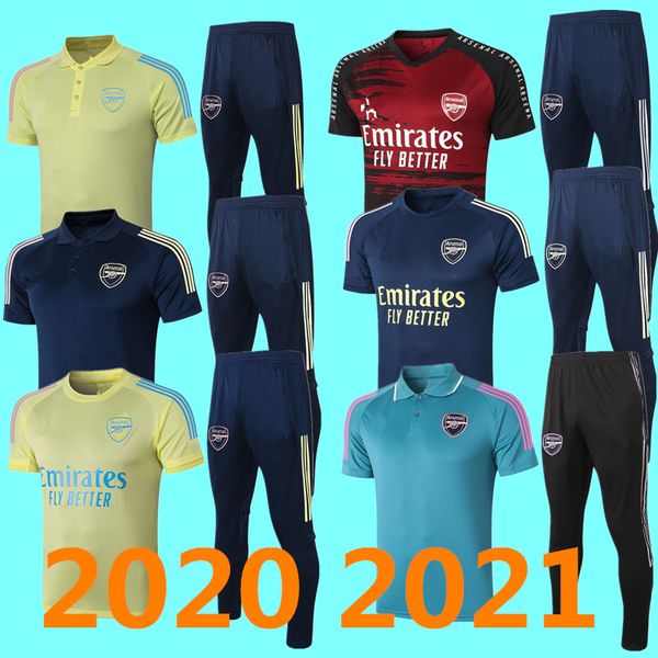 

nicolaspépé 2021 football jersey ceballos henry pepe football jersey 2020 2021 men's short sleeve jersey polo set, Black