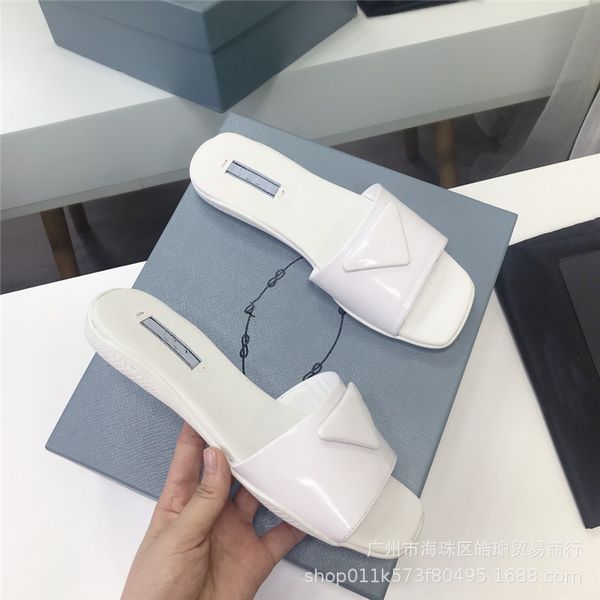 

slippers 2021 new summer flat bottom leisure fashion zly, Black