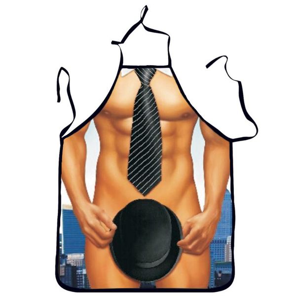 

muscle apron male washable men kitchen cooking barbecue aprons