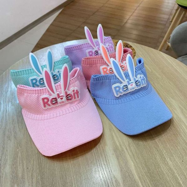 

children's sunshade cap in summer, Yellow