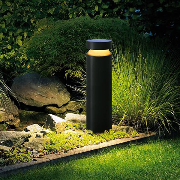 

lawn lamps modern landscape light bollard outdoor led round