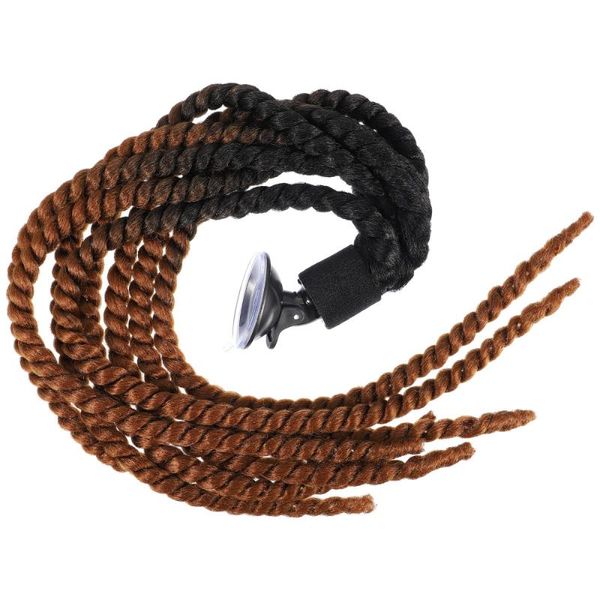 

motorcycle helmets helmet decoration braid wig ornament reusable decor