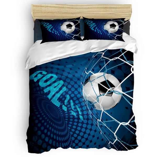 

bedding sets football design duvet cover set with pillowcase comfortable bedroom supplies king size