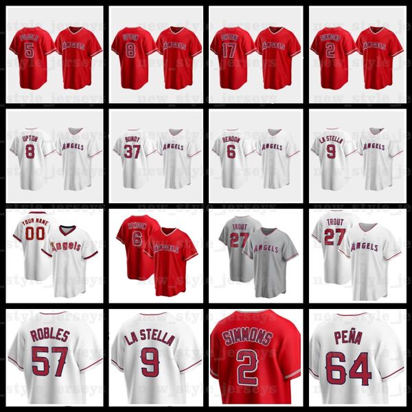 

27 mike trout angels shohei ohtani baseball jerseys jo adell luis rengifo luis rengifo jaime barria canning jared walsh raisel iglesias z7, Blue;black