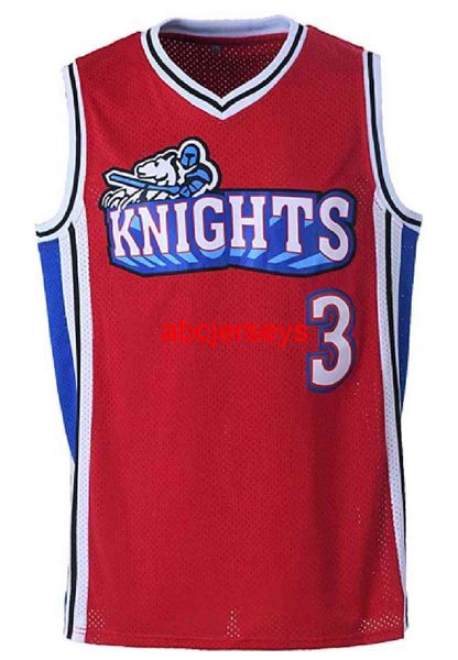 

mens cambridge shirts #3 la knights basketball jersey s, Black