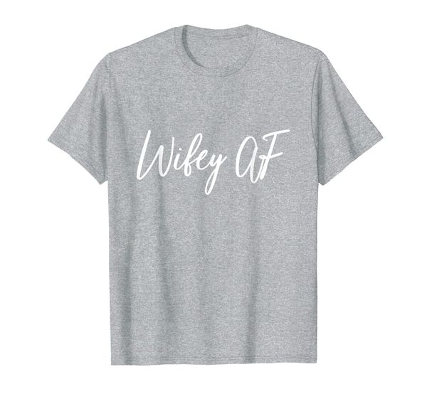 

wifey af hubby af honeymoon wedding gifts t-shirt, White;black