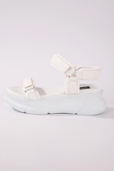 

sandals 4945 women's white, Black