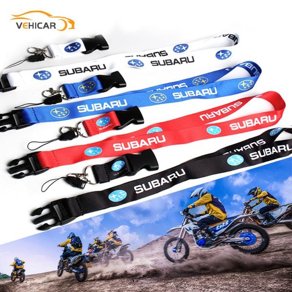 

keychains vehicar car logo lanyard for auto accessories neck straps id holders cell phone keychain rope, Silver