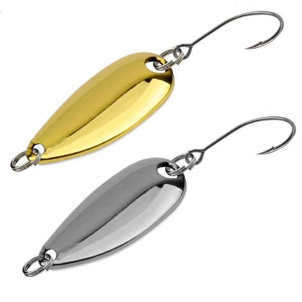 

sequin iron sub baits spoon shaped 3 g 2 colors single hook weihai fishing gear