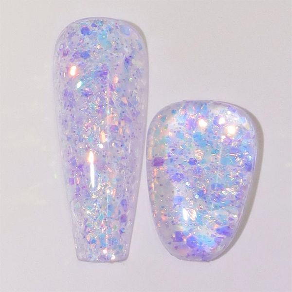 

nail gel glitter uv solid polish sequins soak off varnish colorful art diy manicure glue accessories, Red;pink