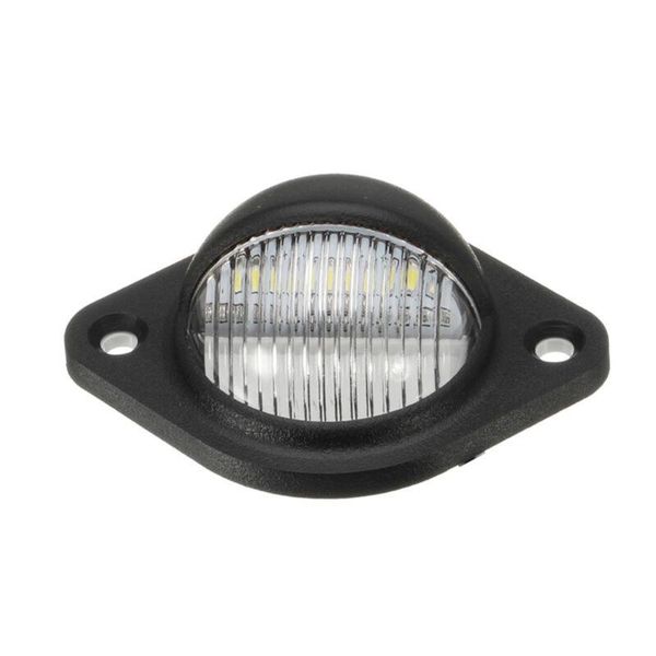 

working light exterior license plate accessories 1pc lamp universal 3 led white
