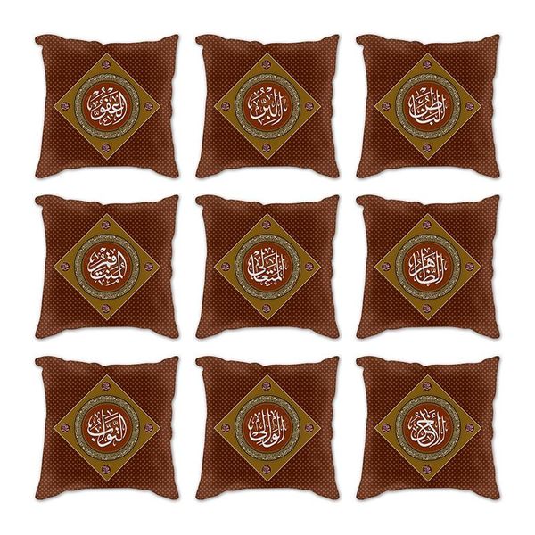 

cushion/decorative pillow custom cushion cover rabic calligraphy art case polyester linen for children room home decor