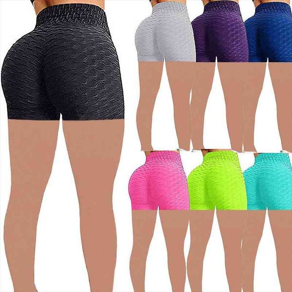 

sport summer ruched butt women shorts lifting leggings high waist push up leggins fitness jogging gym activewear, White;black