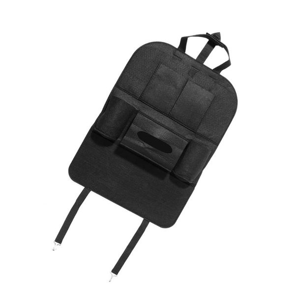 

car organizer 2 pcs seat pockets multifunction chair back felt fabric durable hanging holder storage bag for auto