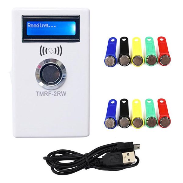

access control card reader tm ibutton programmer ds1990a duplicator cloner copier 125khz t5577 rfid write rw1990 key token rfid/tm keyfob