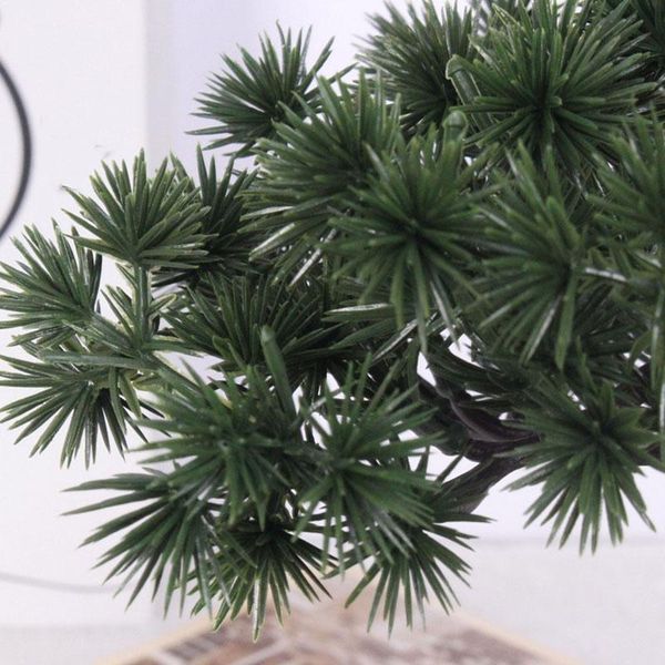 

decorative artificial realistic plastic desk faux bonsai tree potted plants pots