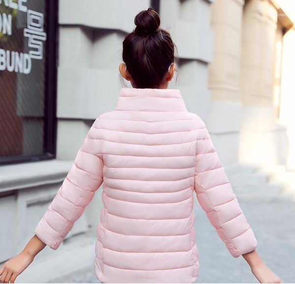 

women's down & parkas 2021 spring autumn warm winter jacket women fashion solid color cotton coat outerwear +rhinestone flowers, Black