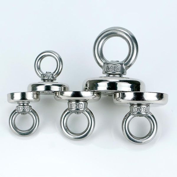 

hooks & rails neodymium magnet super strong powerful salvage hook fishing magnetic circular rust-durable safe