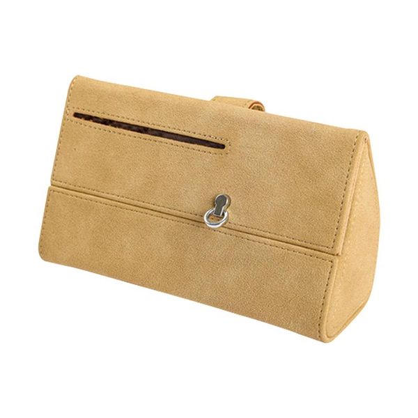 

other interior accessories card storage holder rv sunglasses car glasses box sun visor mount suv support auto universal pu leather