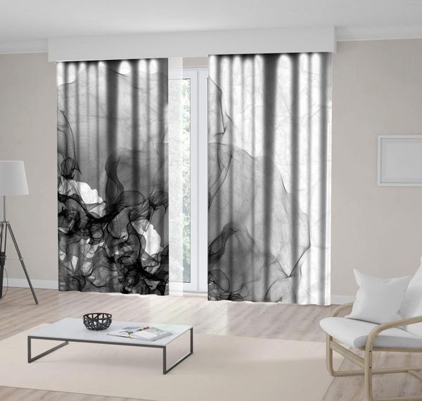 

curtain & drapes smoke explosion motion in the air artistic decorative pattern floral fantasy monochromic po gray
