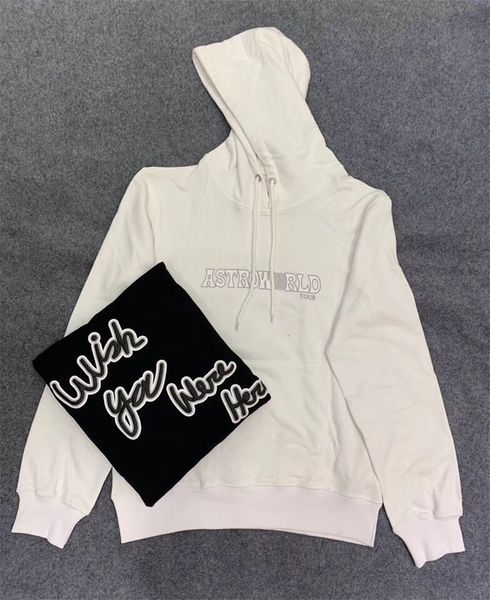 

2021 new latest fall/winter hip hop astroworld fashion cotton sweatshirts men women pullover hoodies p8q5, Black