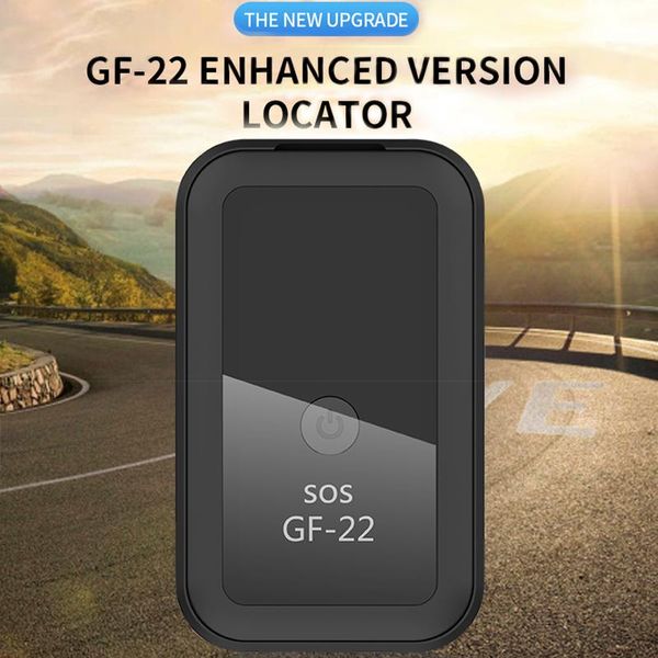 

car gps & accessories drop sos gf22 tracker 2g wifi lbs strong magnetic small location tracking device abs