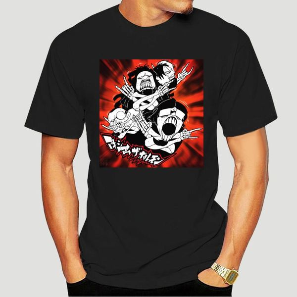 

men's t-shirts maximum the hormone band usa size s m  xl 2xl 3xl t-shirt en1 cotton fitness plus tee shirt 0761k, White;black