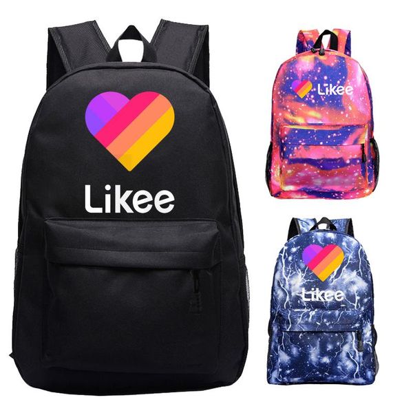 

backpack likee schoolbag student bookbag video app lapwomen school bags teenage girls travel fashion russia