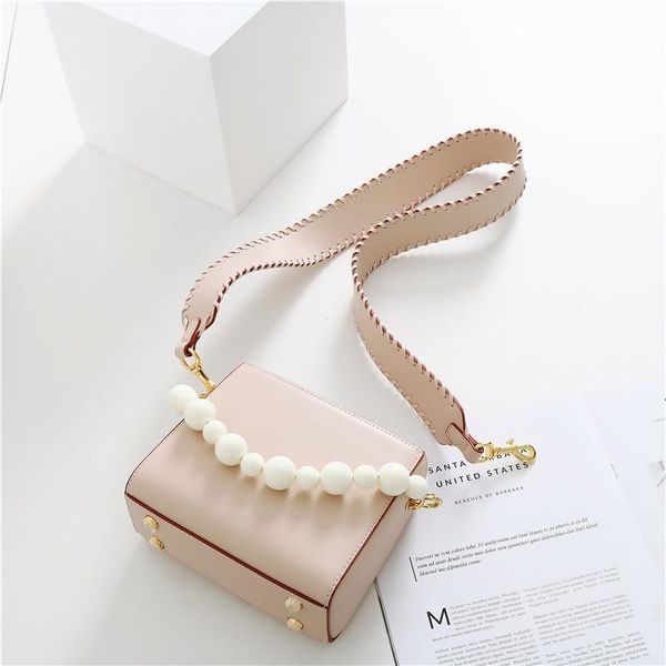 

evening bags fashion pearl genuine leather ladies crossbody bag 2021 shoulder luxury designer hand totes