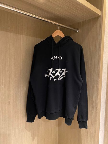 

designer tide brand spring and autumn new sweater fabric comfortable for men and women the same style3, Black