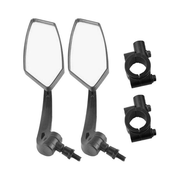

bike groupsets 1 pair bicycle rearview mirror adjustable acrylic mountain foldable 360 degree rotating
