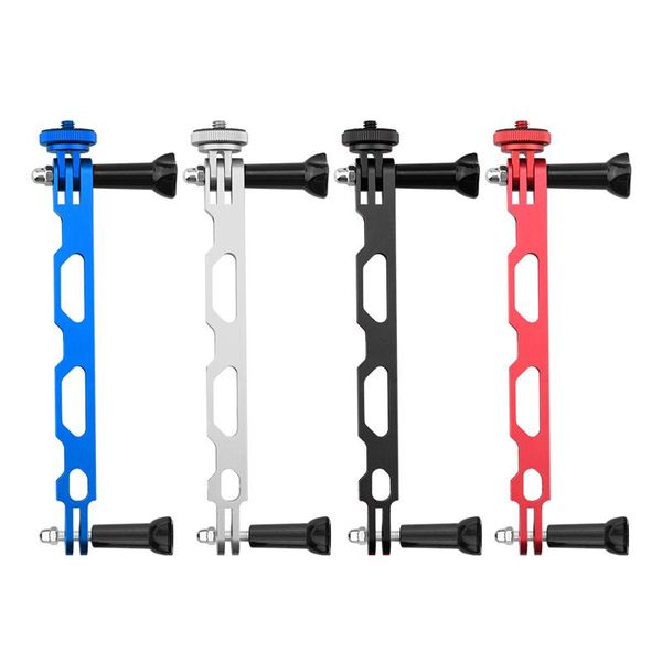 

set of aluminium alloy selfie extension arm lengthened rod for insta360 one x2 with panoramic camera adapter
