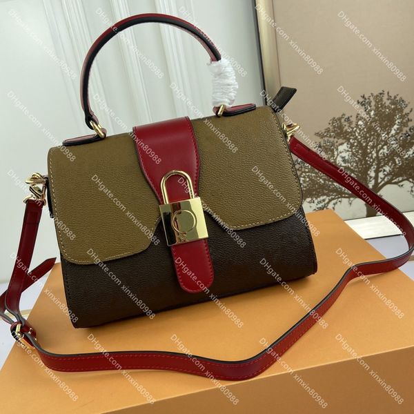 

quality locky bb tote luxurys designers bags women handbags genuine leather shoulder bags lady fashion crossbody bags purse 23*17cm