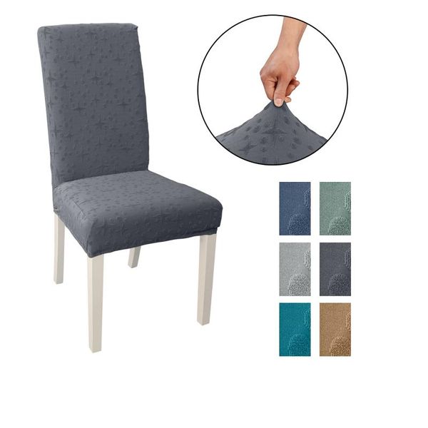 

chair covers dining cover slipcover high stretch removable washable seat protector for party el wedding
