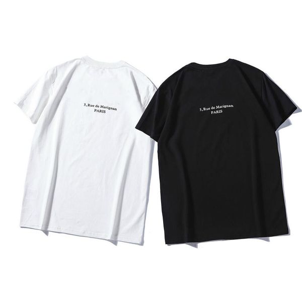 

2021 fashion casual man womens loose tees with letters print short sleeves summer designer sell luxury men t shirt size s-6xl, White;black