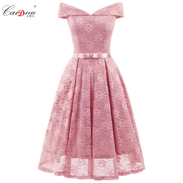 

party dresses 2021 one line collar bow lace sexy, White;black