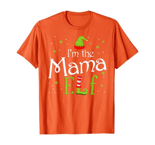 

I'm The Mama Elf Funny Group Matching Family Xmas Mom Gift T-Shirt, Mainly pictures