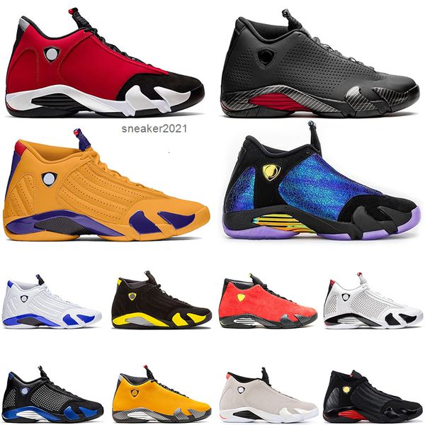 

2021 14 14s jumpman basketball shoes gym red desert sand hyper royal mens trainers sports sneakers size 40-47