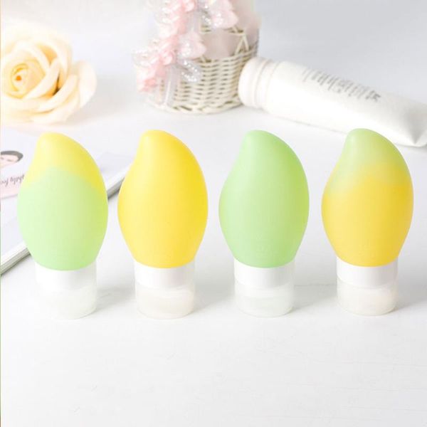 

leak proof travel bottles refillable silicone travel containers for shampoo ek-new