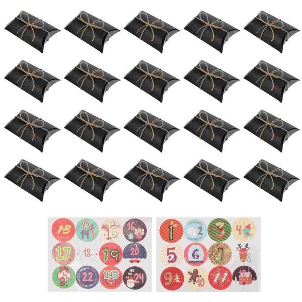 

gift wrap 1 set of christmas decoration diy sticker advent calendar box for xmas